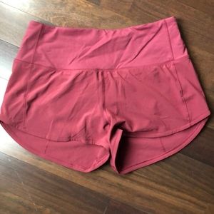 Lululemon high rise shorts